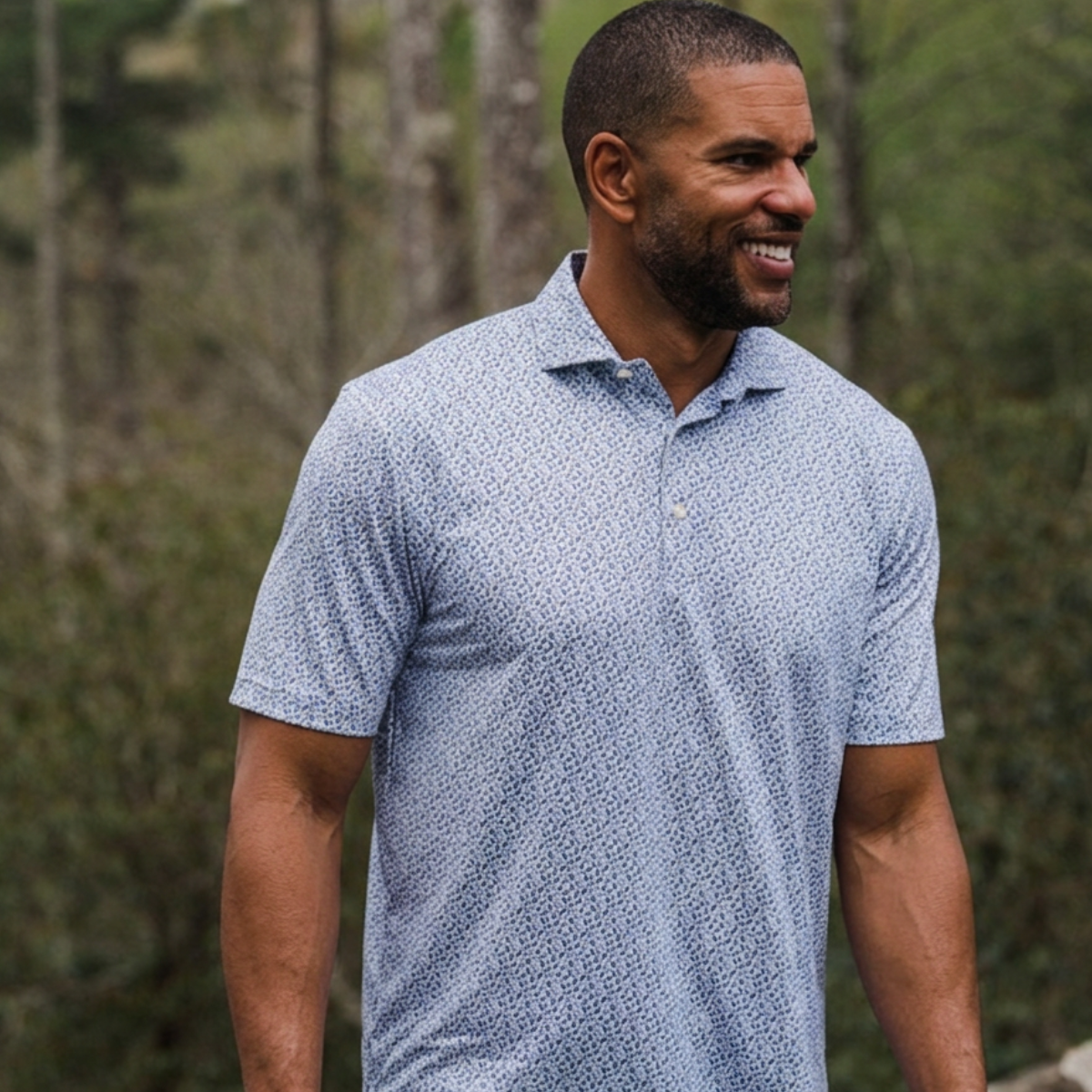 Autumn Leaf Performance Polo