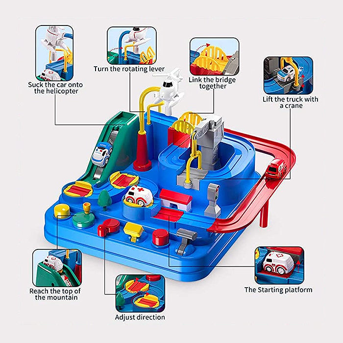 Best Gift City Adventure Rescue - Jouet éducatif pour tout-petits