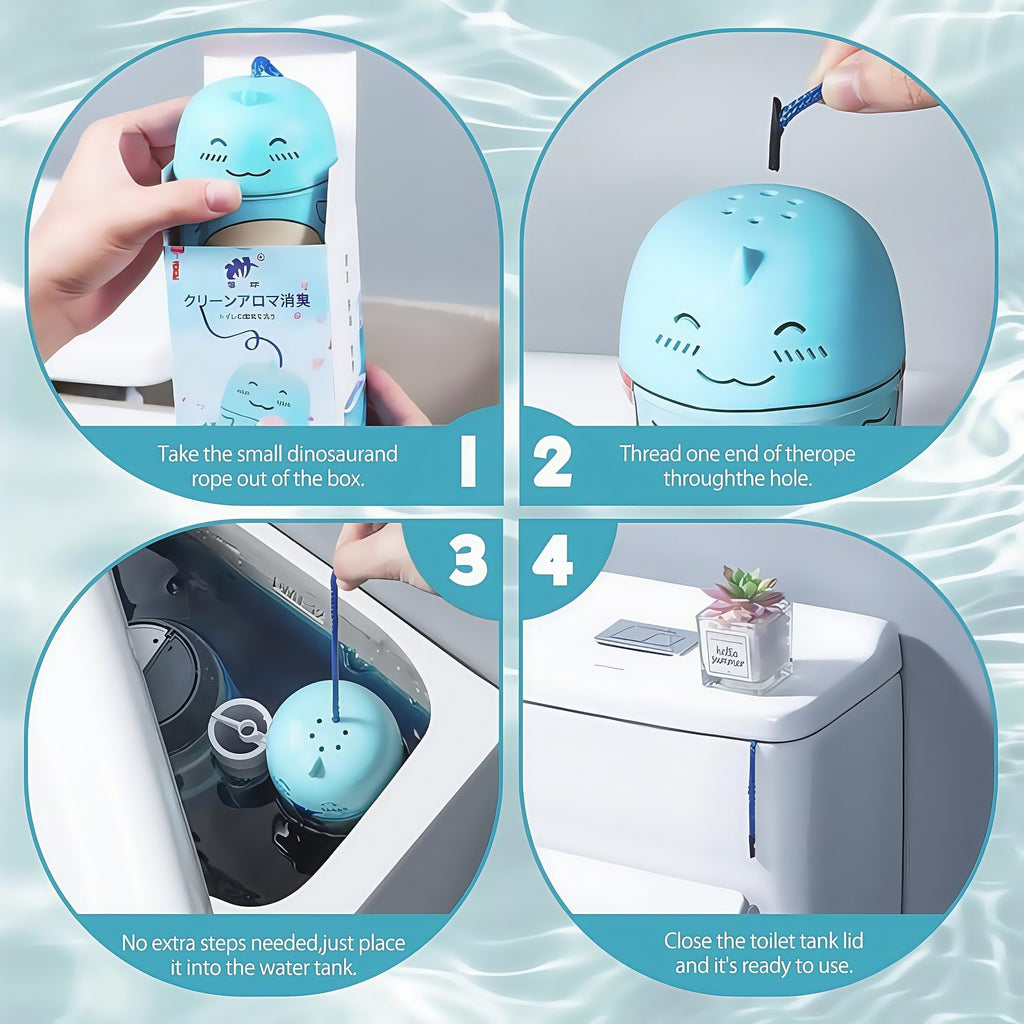 Déodorant Nettoyant Magique pour Toilettes – Élimine les Taches, Combat les Mauvaises Odeurs !