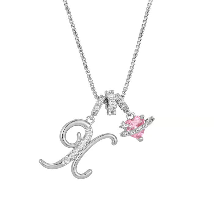 Colliers pendentifs 3 rangs avec initiales A-Z | Personnalisés et élégants