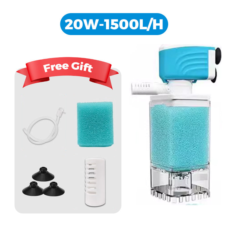 Système de filtration automatique d'aquarium Final Day – Multi-étapes, ultra-silencieux, prêt à l'emploi