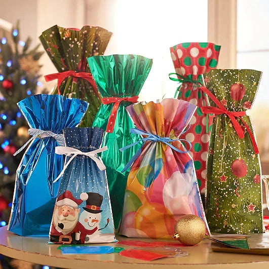 Le meilleur sac cadeau de Noël avec cordon de serrage au monde