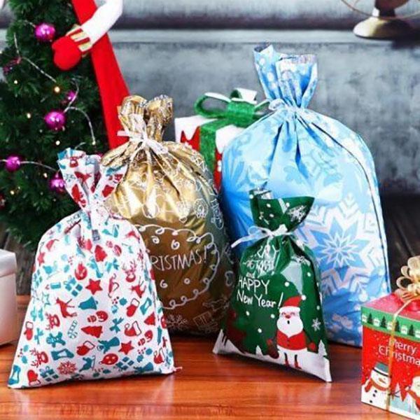 Le meilleur sac cadeau de Noël avec cordon de serrage au monde