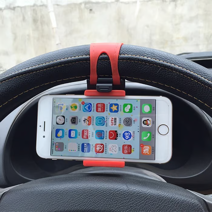 Support de téléphone pour volant