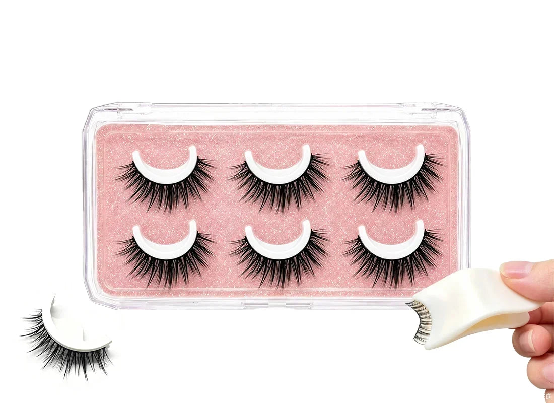 Faux cils autocollants réutilisables