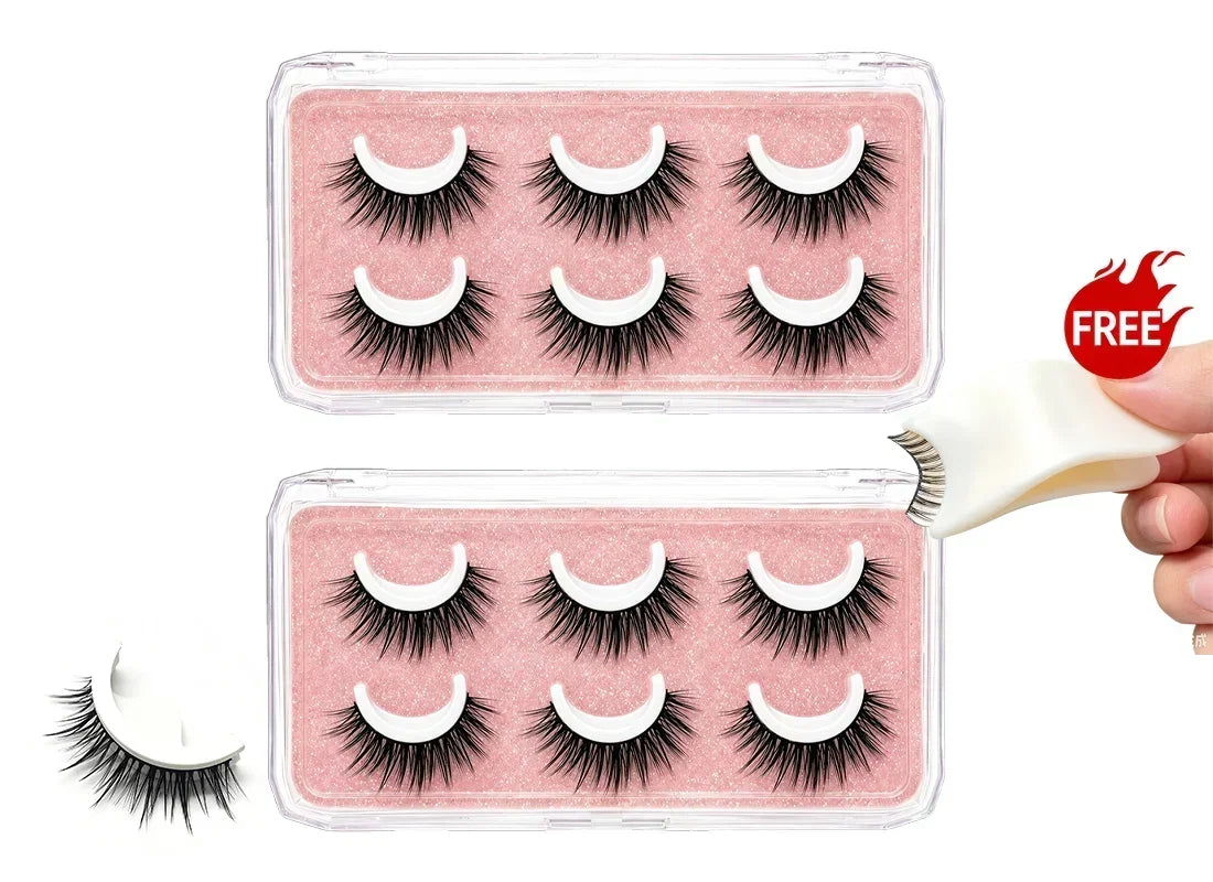 Faux cils autocollants réutilisables