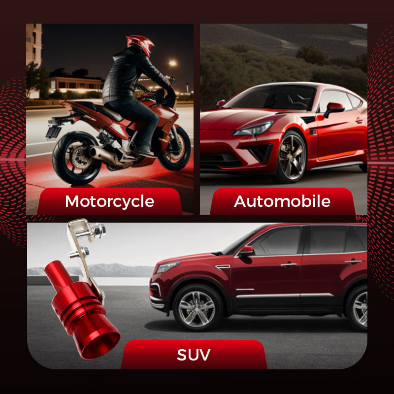 Sifflet Simulateur de Son Turbo Nouveauté 2026 pour Toutes Voitures - Donnez un Rugissement Instantané de Voiture de Sport à N'importe Quel Véhicule !
