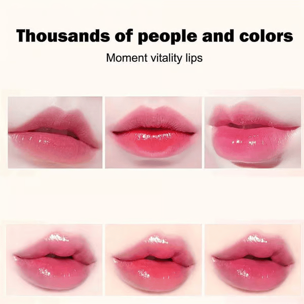 Rouge à lèvres changeur de couleur sans transfert CrystalClear : l'alchimie des couleurs qui s'ajuste instantanément !