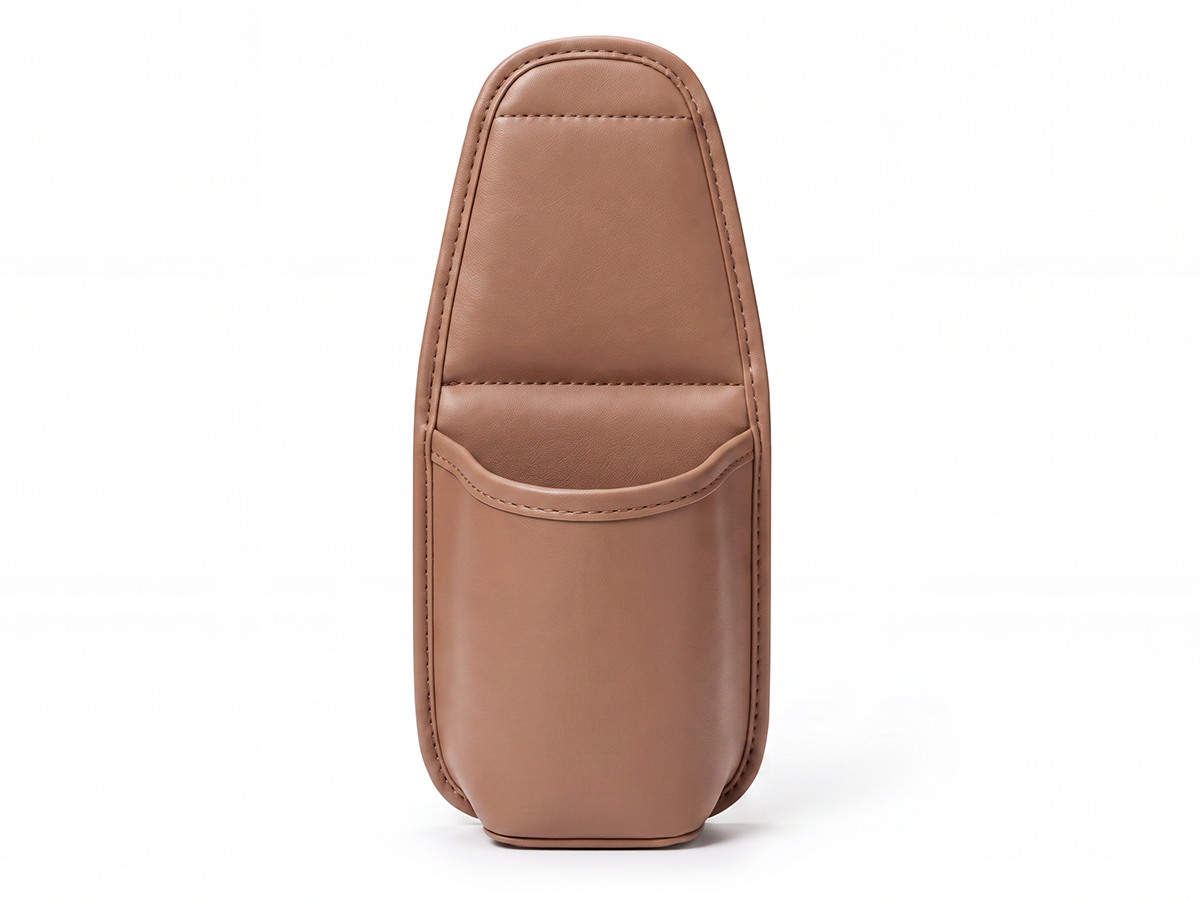 2026 Porte-gobelet de porte de voiture en cuir – Large ouverture, facile d'accès pour boissons et téléphone. Fixation sécurisée par clip. Cuir PU, robuste et élégant.