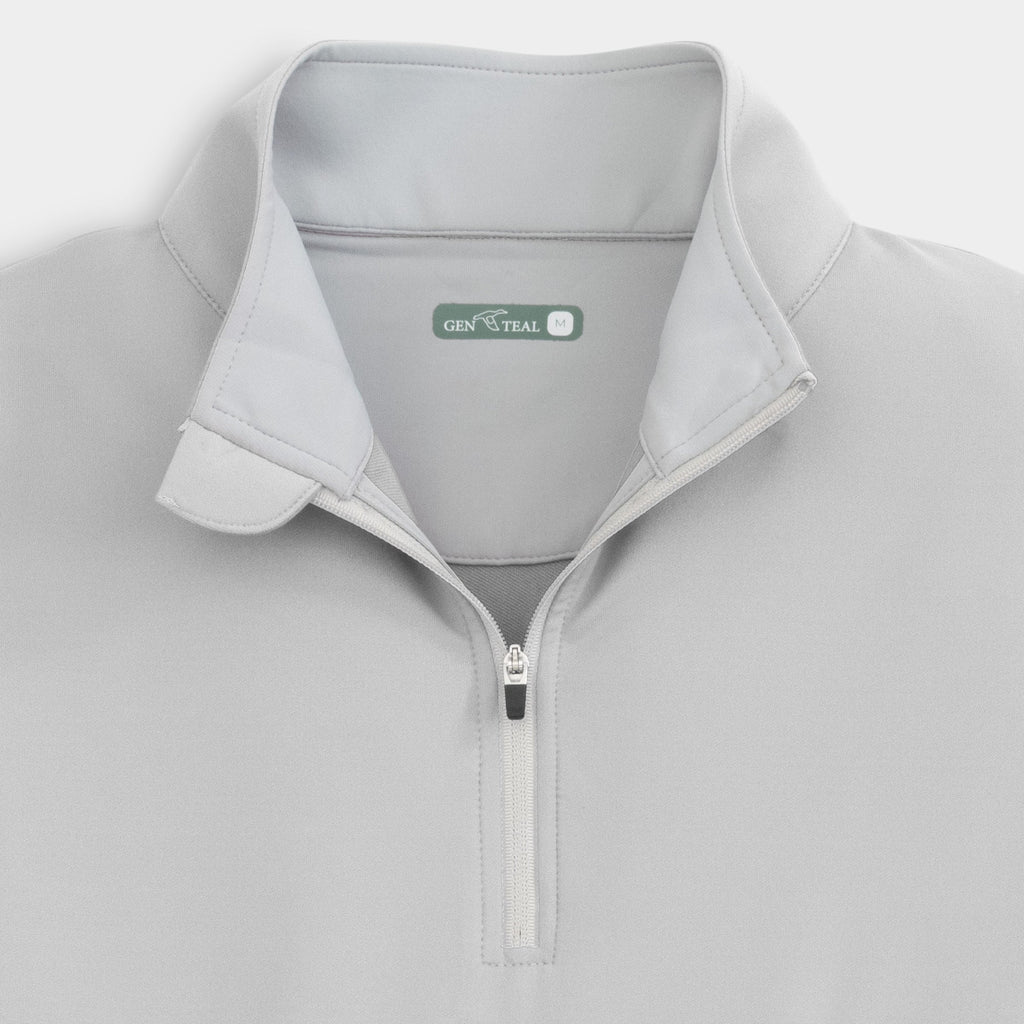 Pull à col zippé