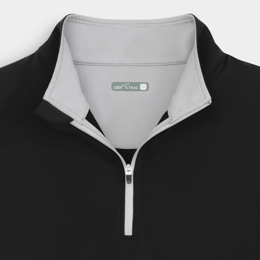 Pull à col zippé