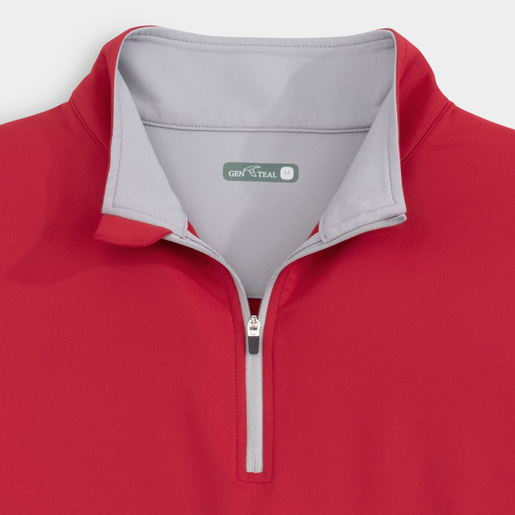 Pull à col zippé