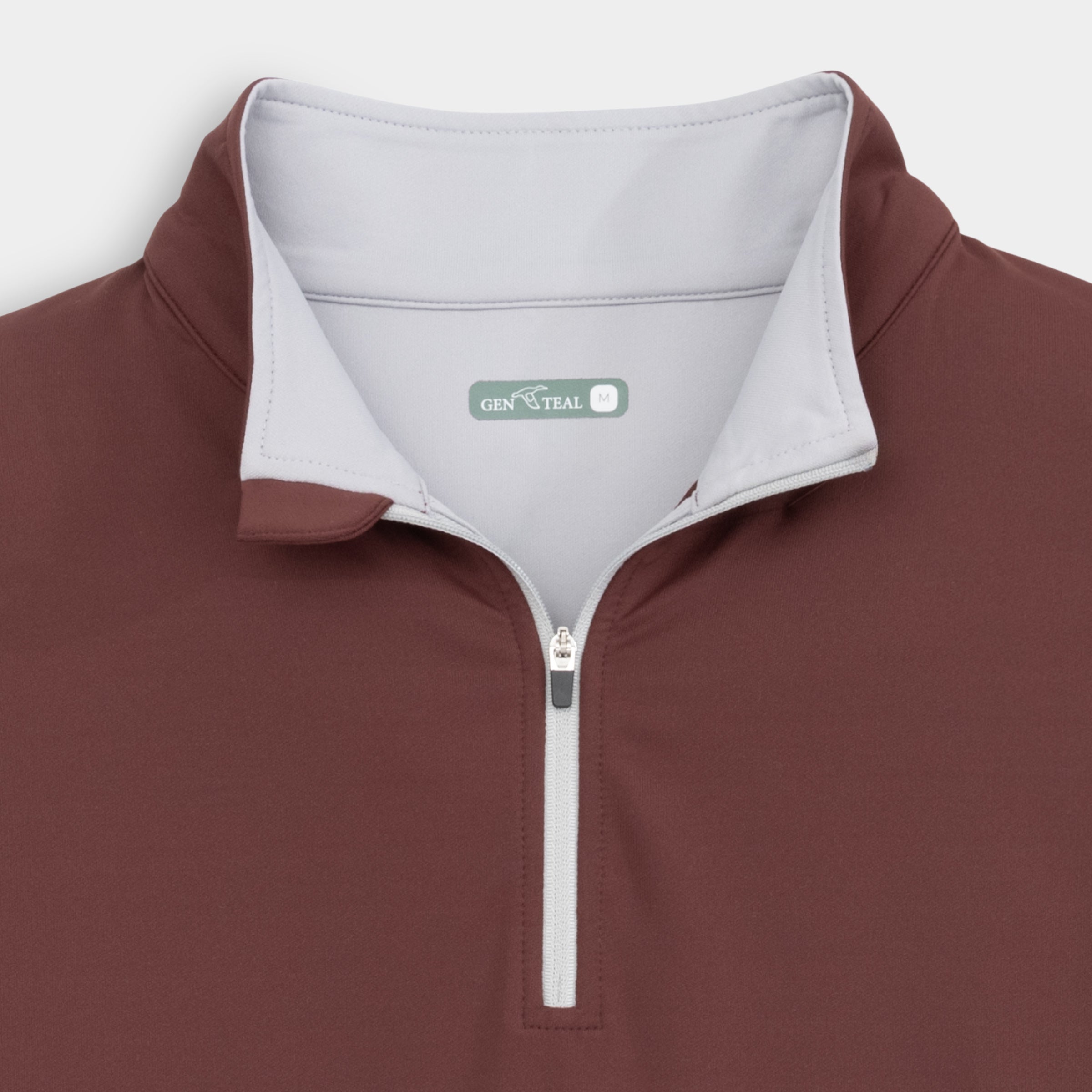 Pull à col zippé