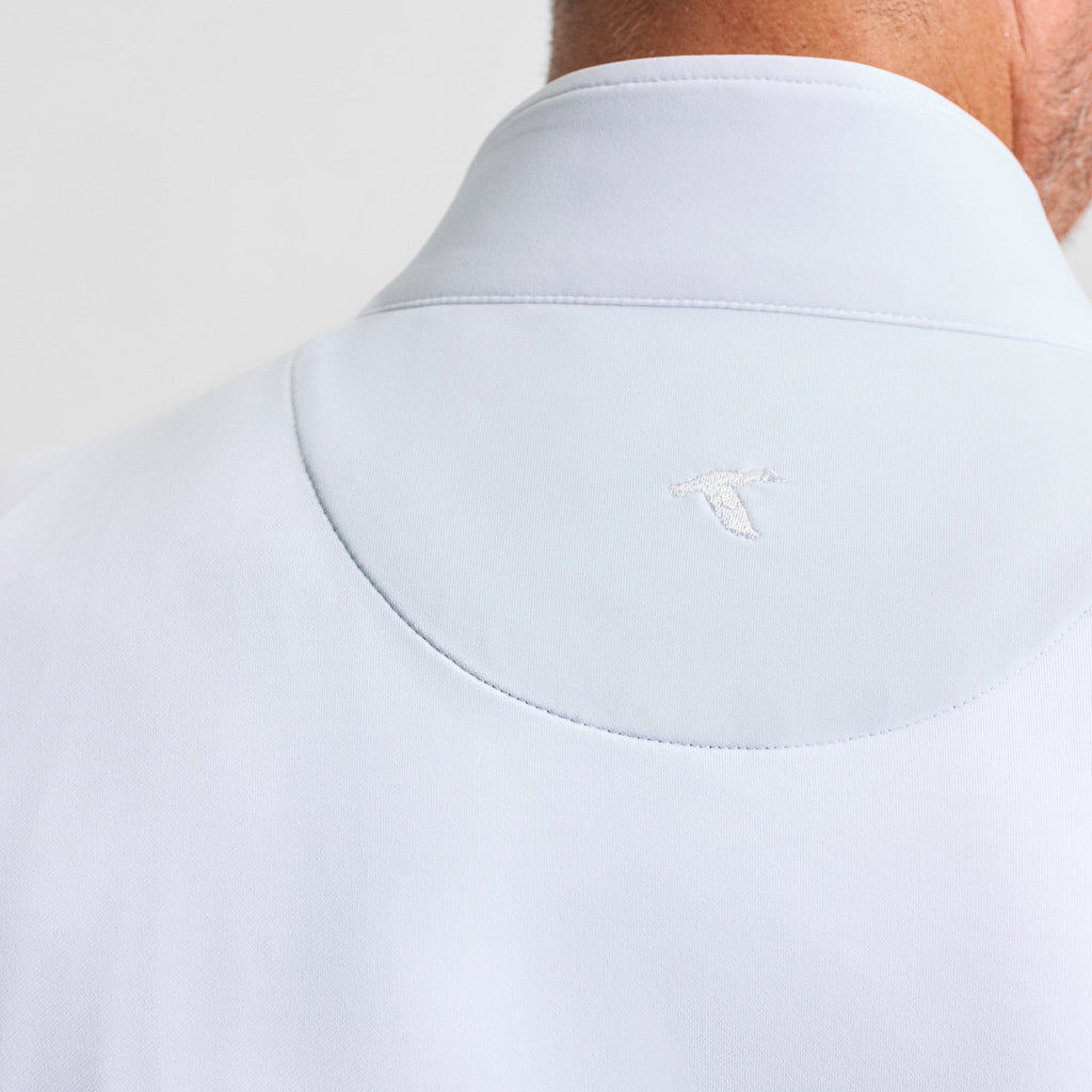 Pull à col zippé