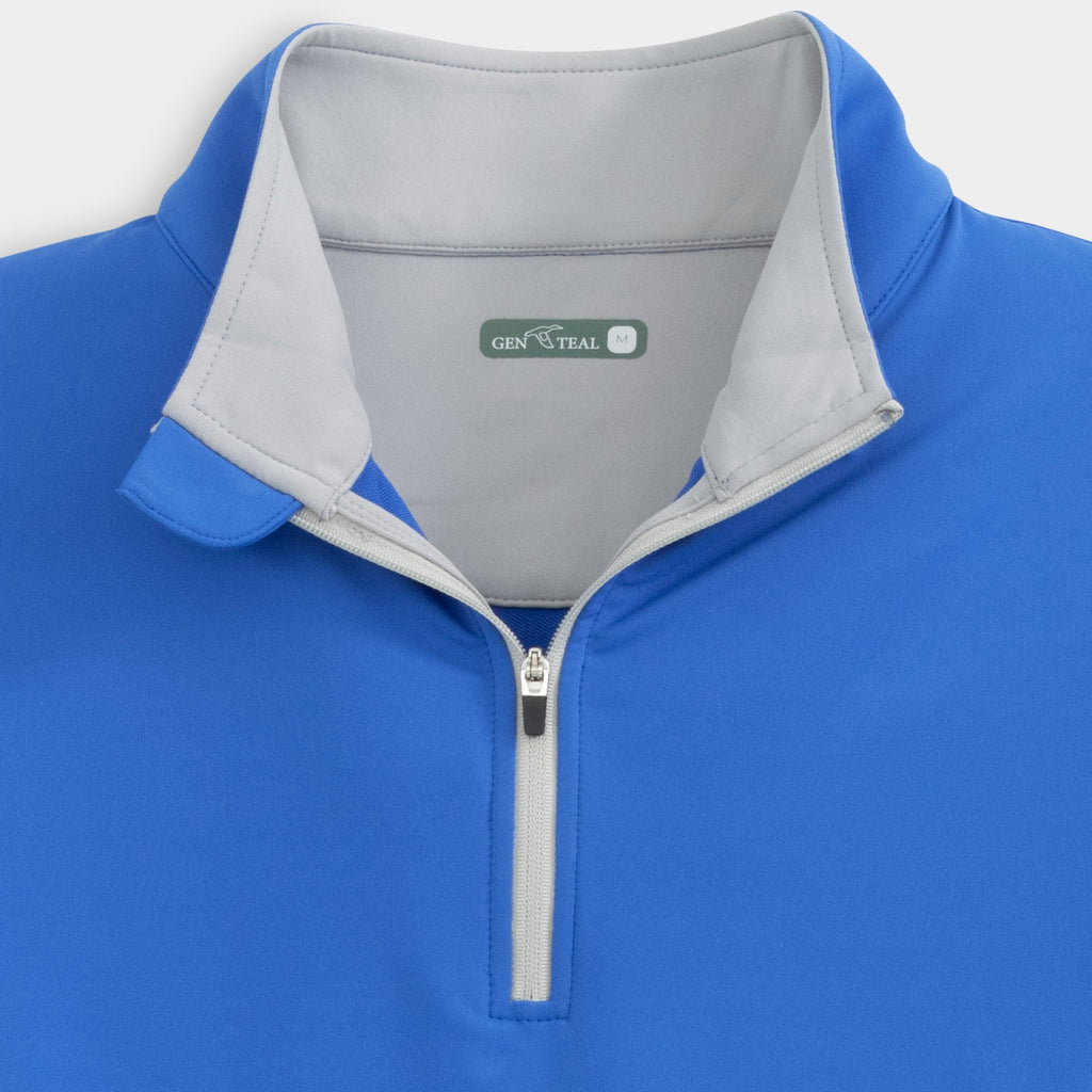 Pull à col zippé
