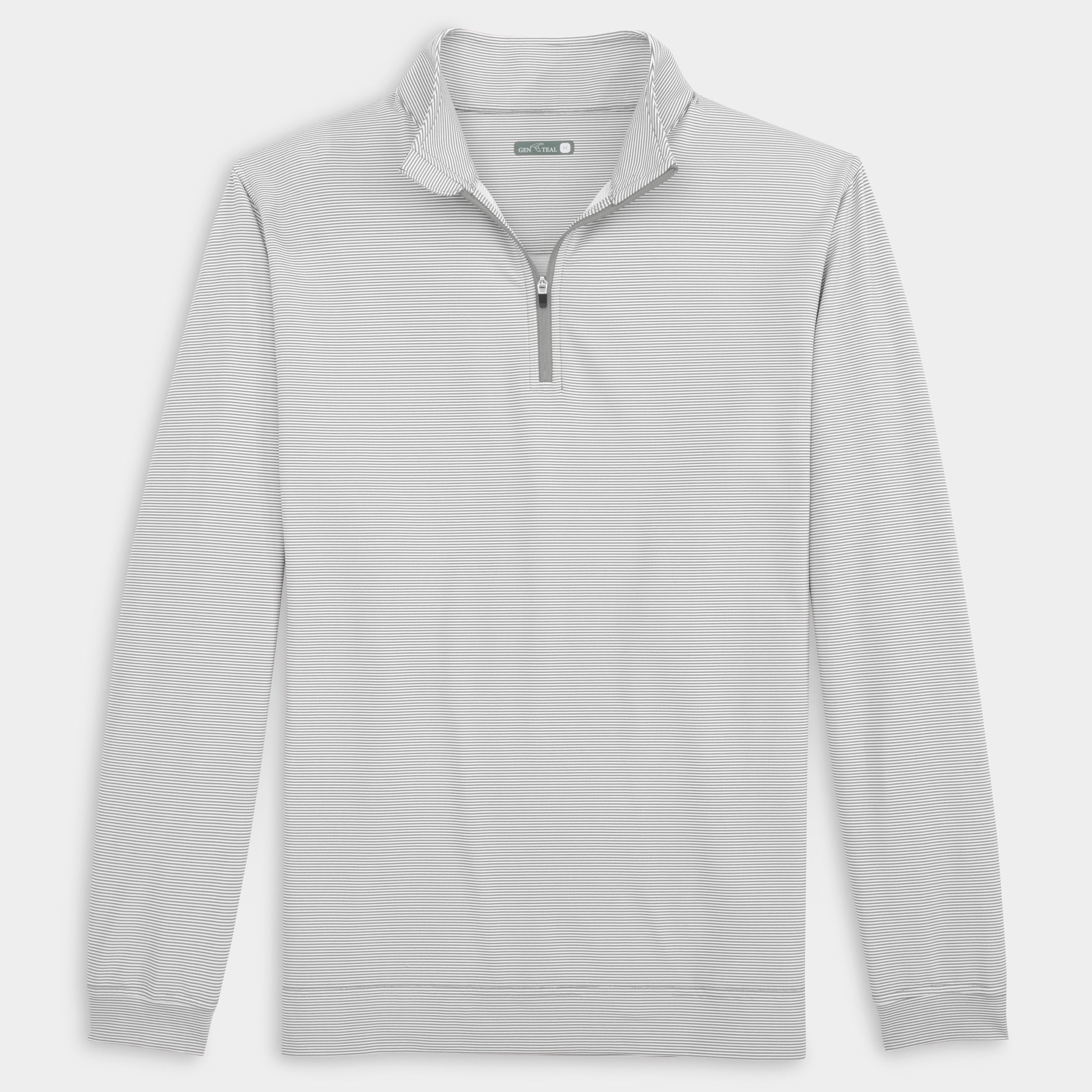 Pinstripe Quarter-Zip