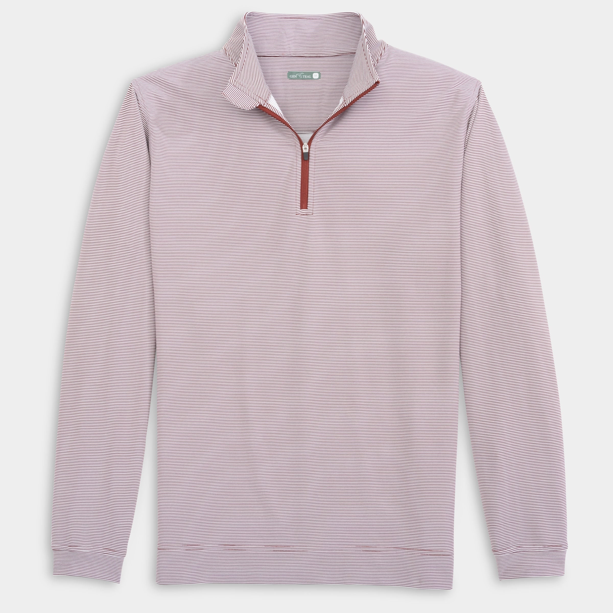 Pinstripe Quarter-Zip