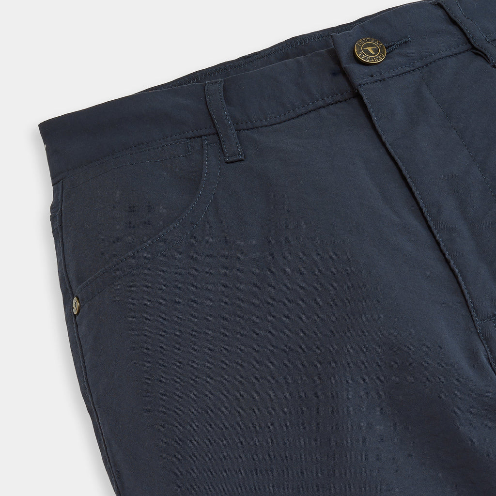 Pantalon cinq poches marine
