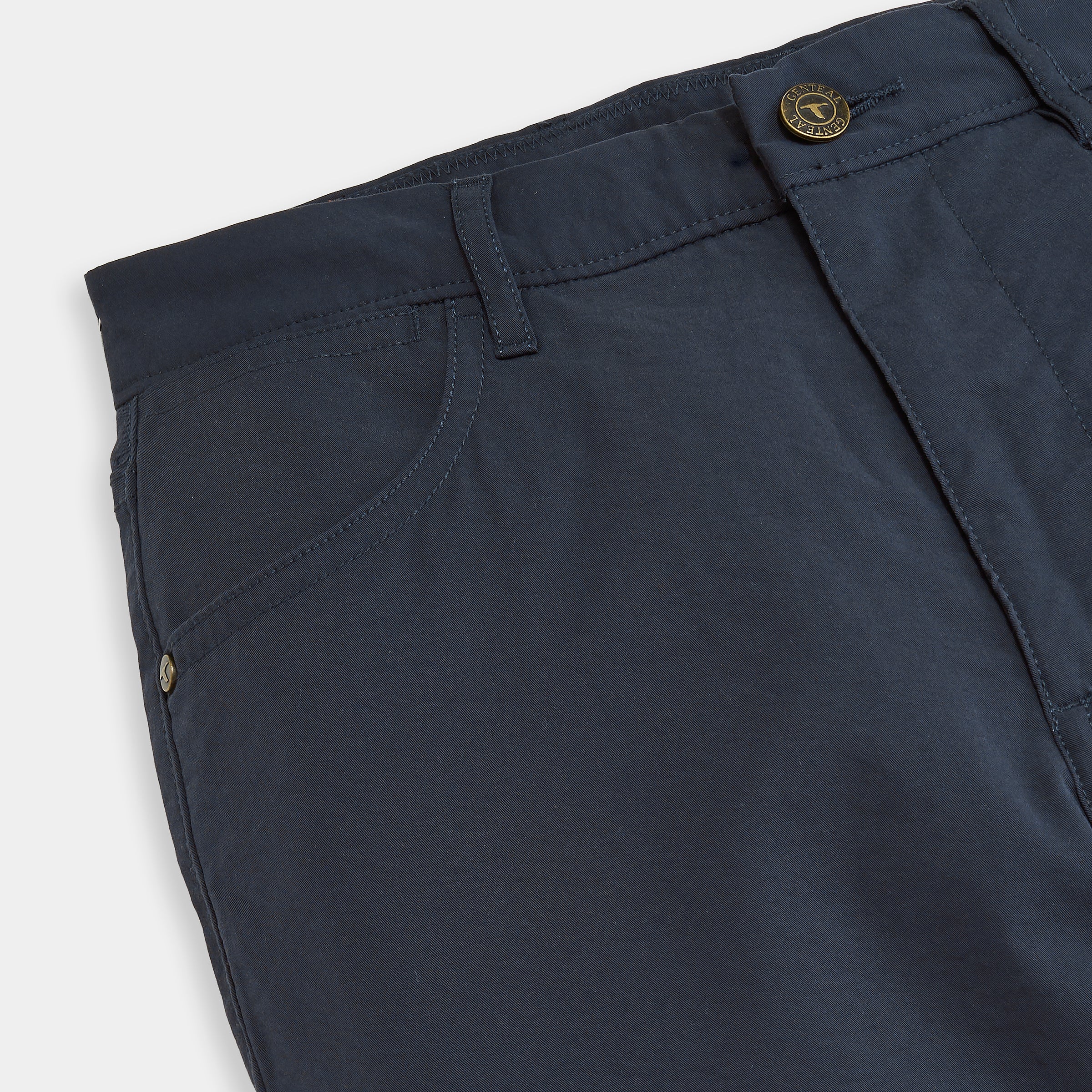 Pantalon cinq poches marine