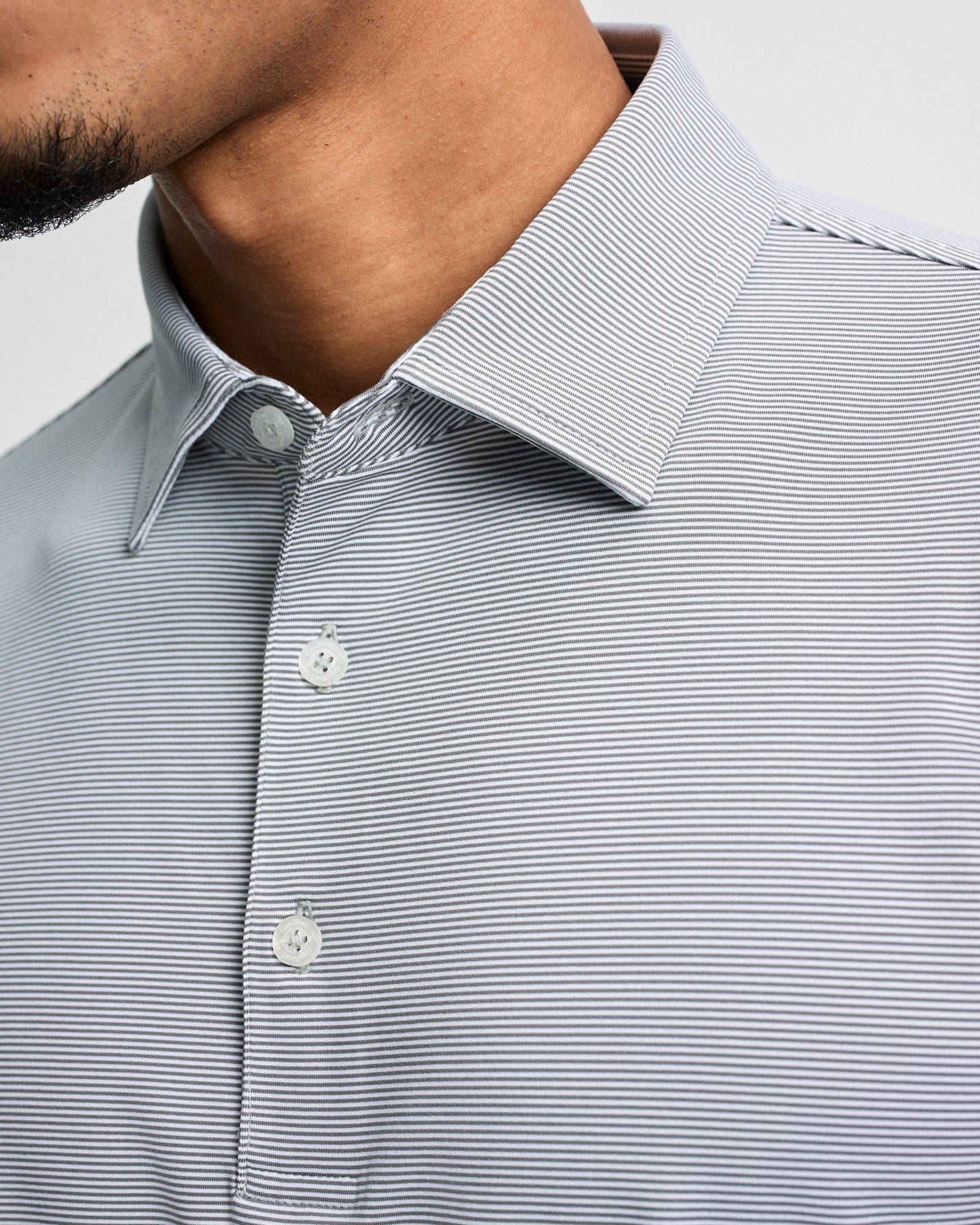 Pinstripe Performance Polo