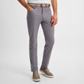 Charcoal Stretch Five-Pocket Pant