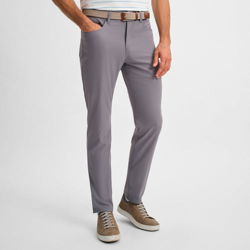 Pantalon cinq poches extensible anthracite