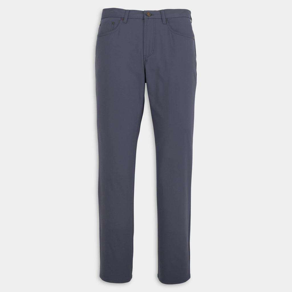 Pantalon 5 poches extensible marine