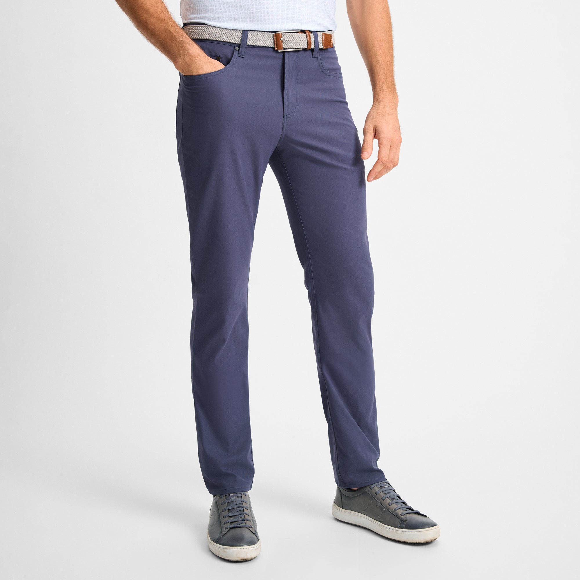 Navy Stretch 5-Pocket Pant