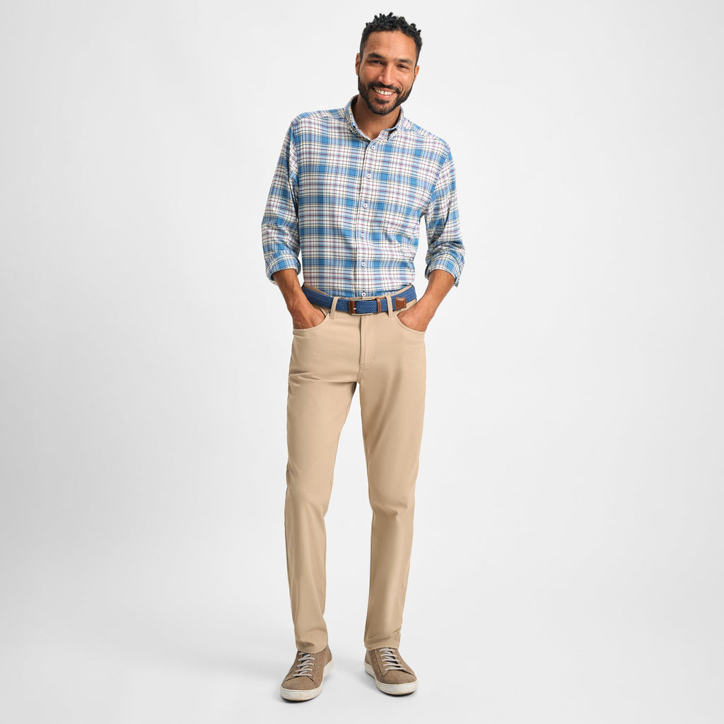 Pantalon extensible à cinq poches