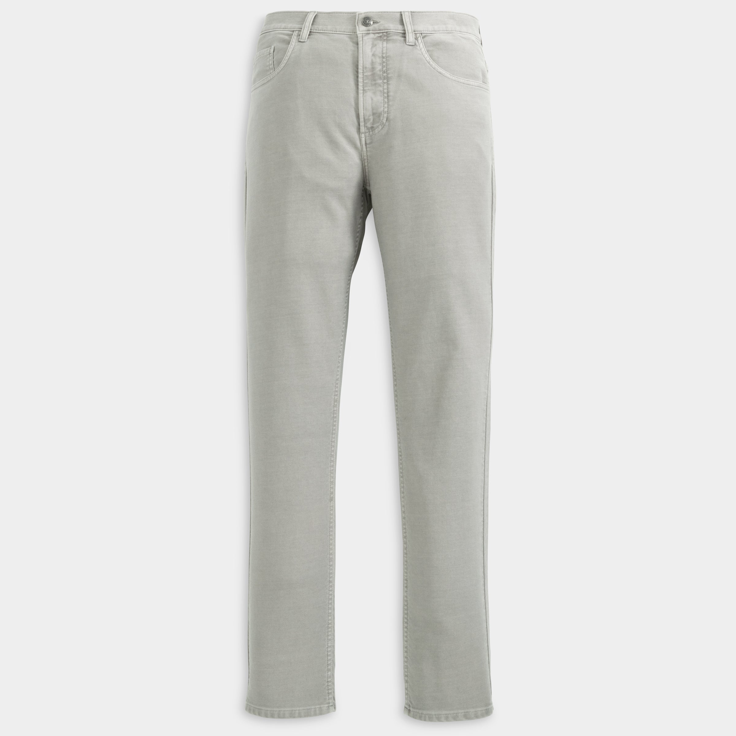 Pantalon gris à cinq poches