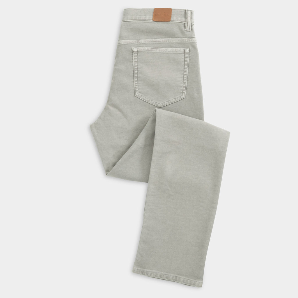 Pantalon gris à cinq poches