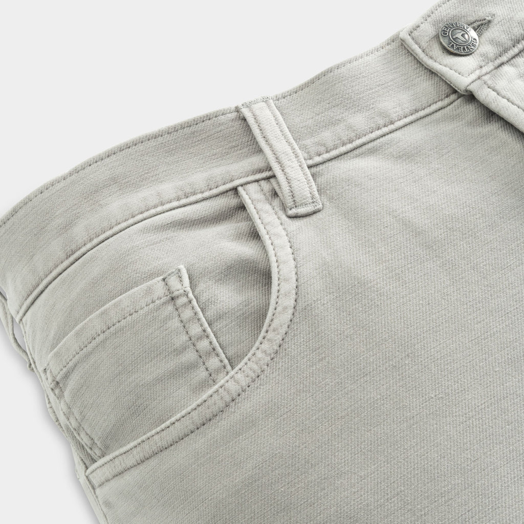 Pantalon gris à cinq poches