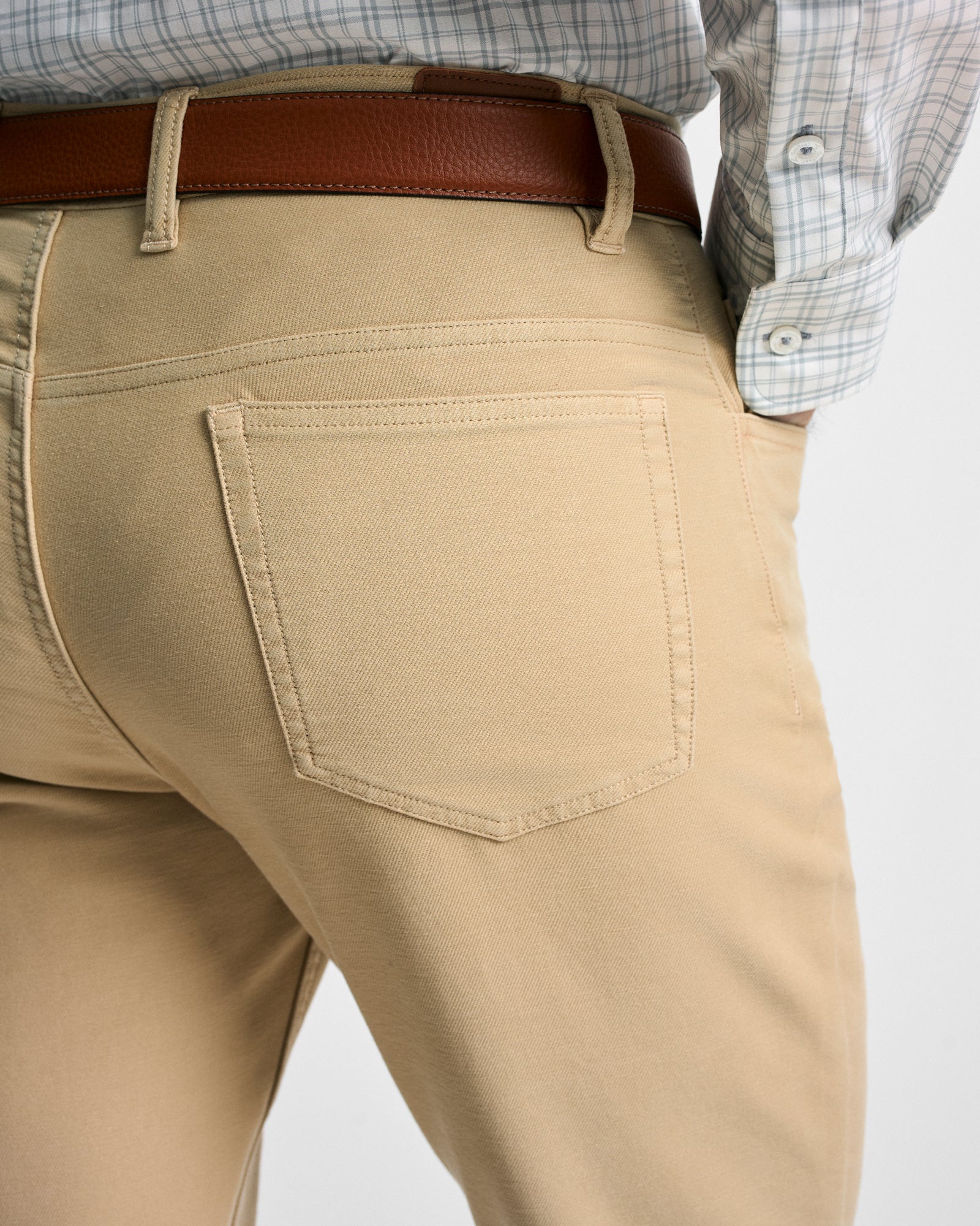 Brown Suede Belt