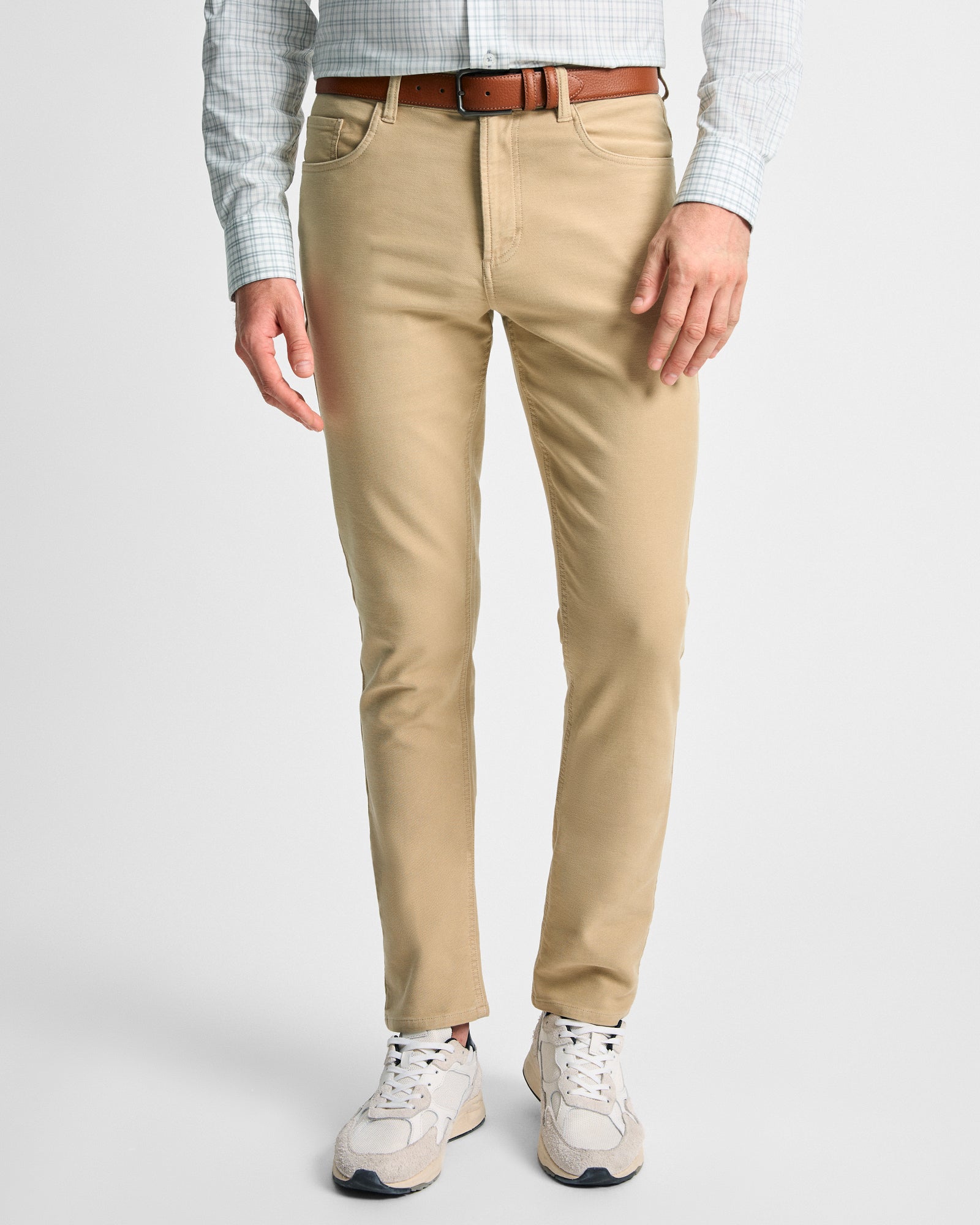 Brown Suede Belt