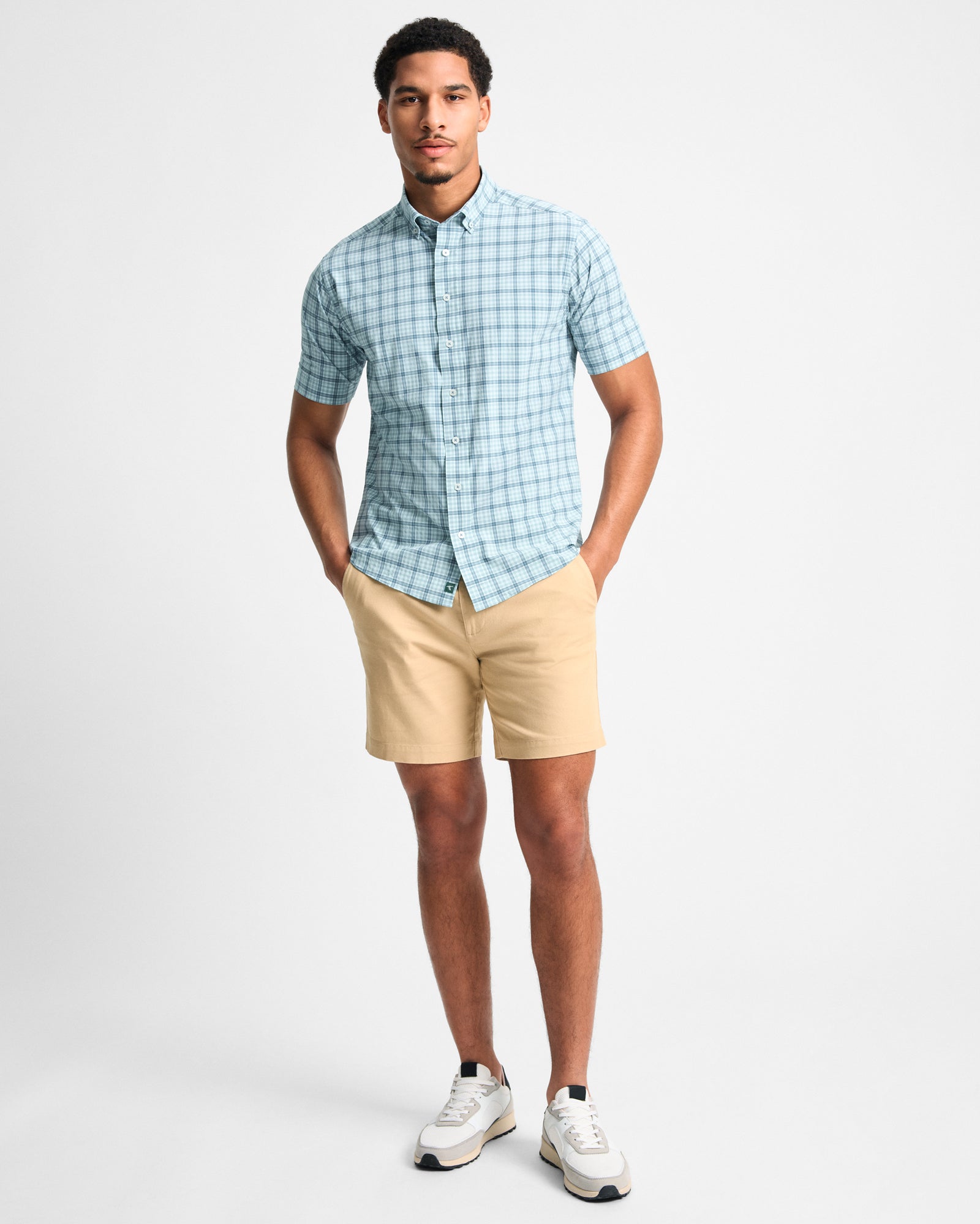 Khaki Canvas Short