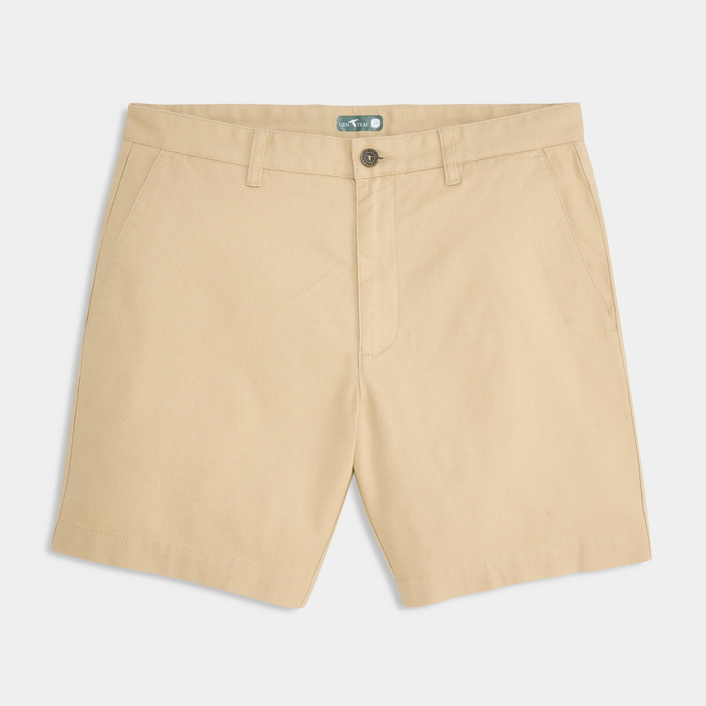 Short en toile kaki