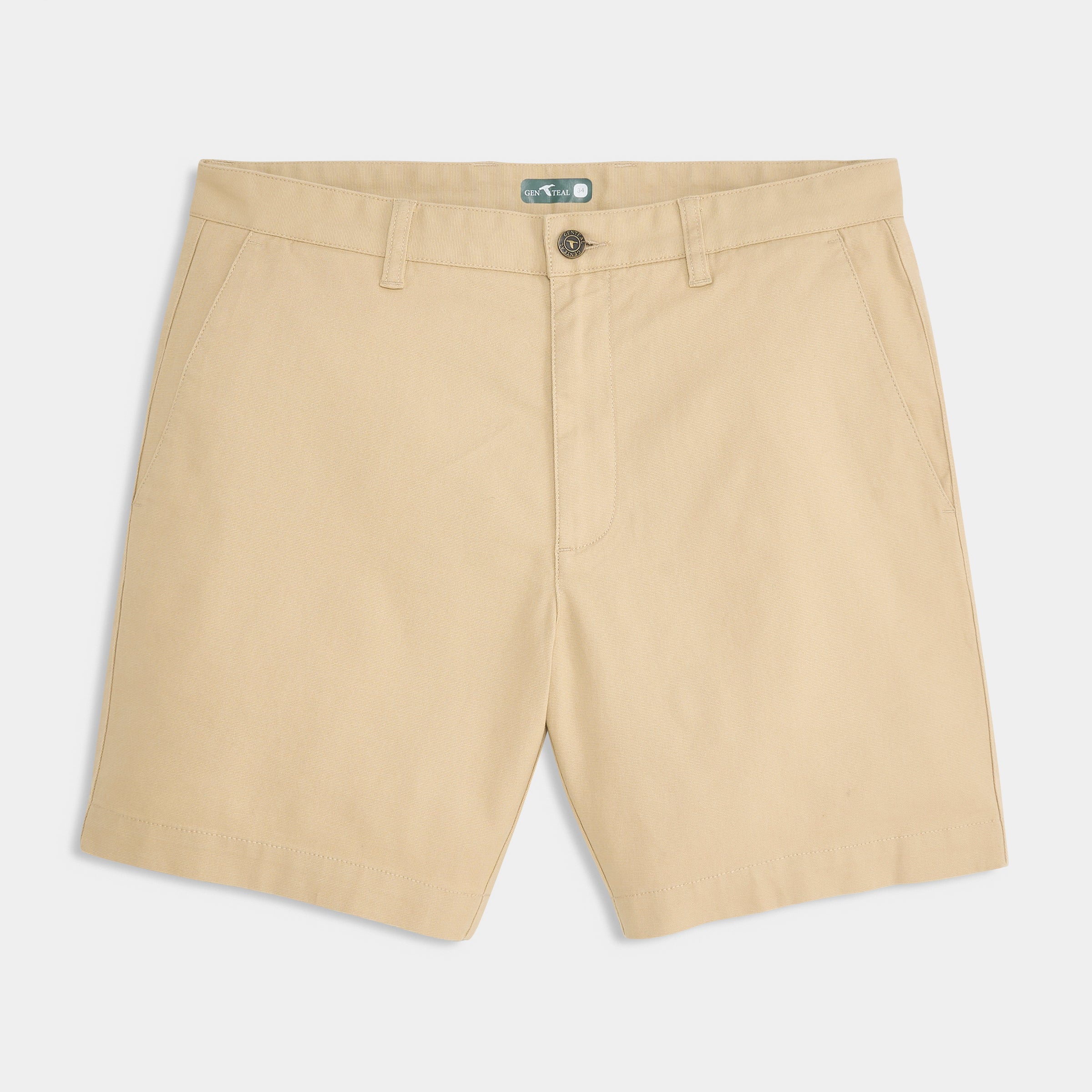 Khaki Canvas Short