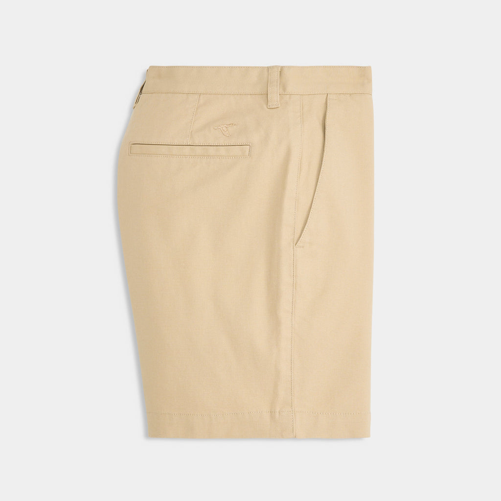 Short en toile kaki