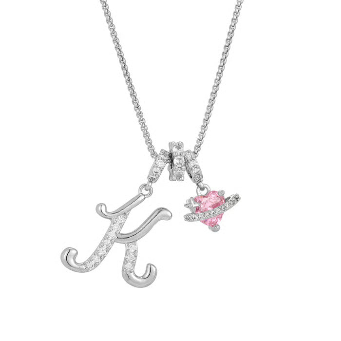 Colliers pendentifs 3 rangs avec initiales A-Z | Personnalisés et élégants