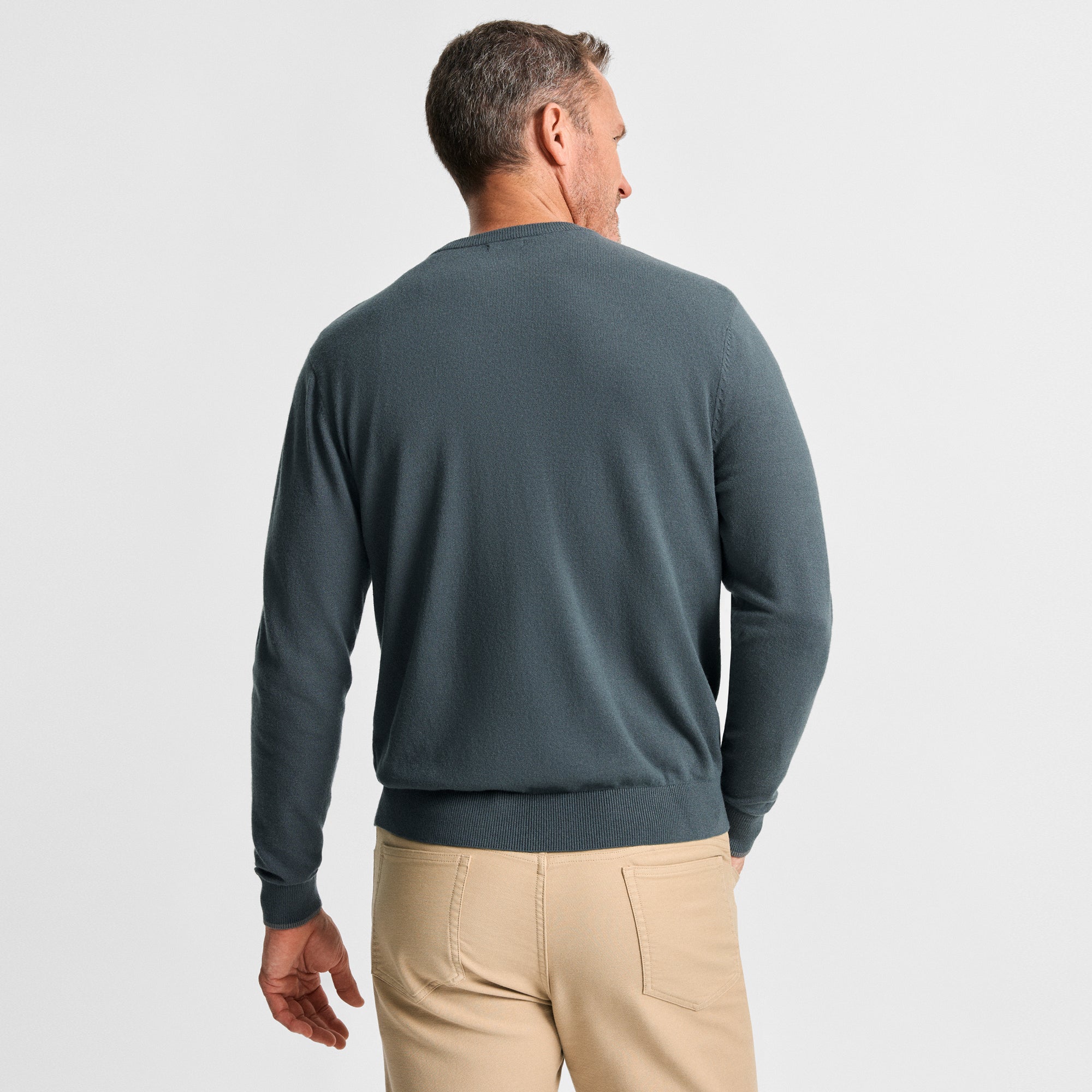 Graphite Merino Crewneck