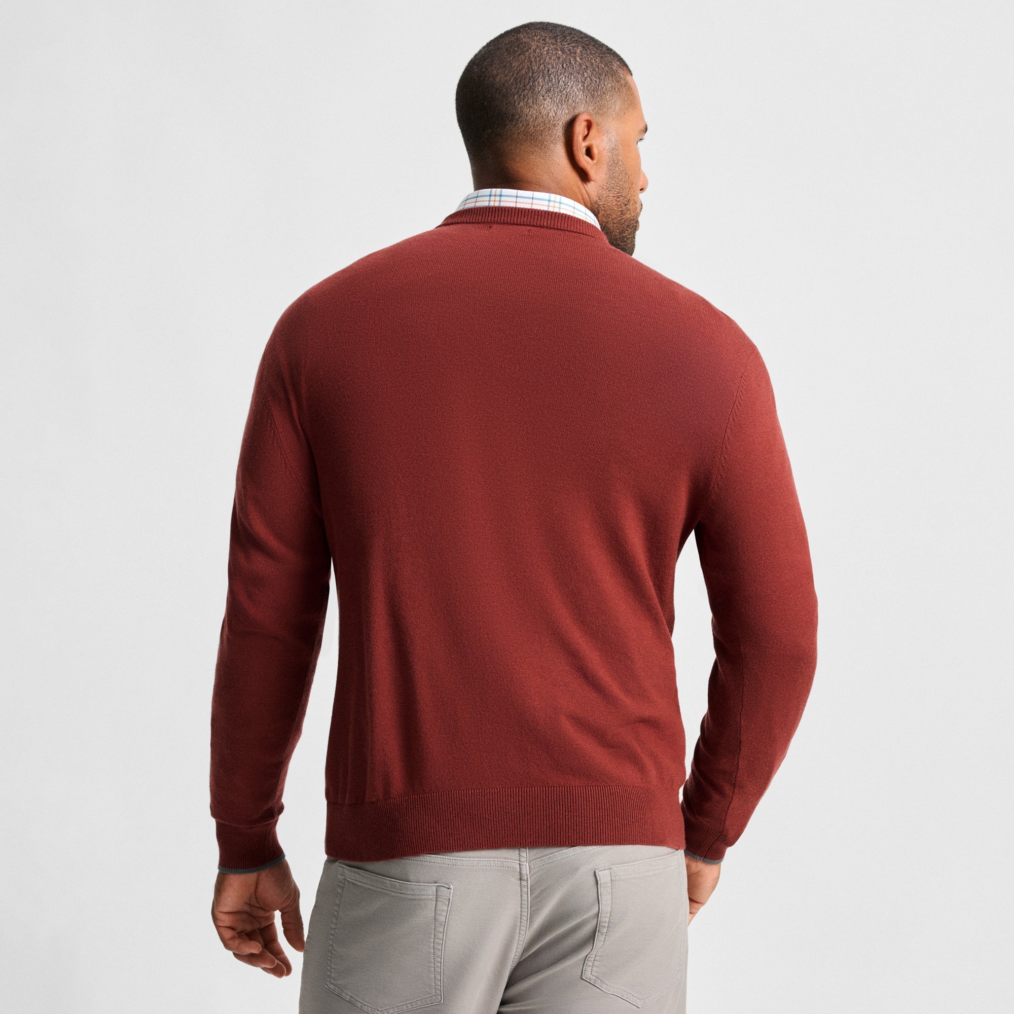 Garnet Merino Crewneck