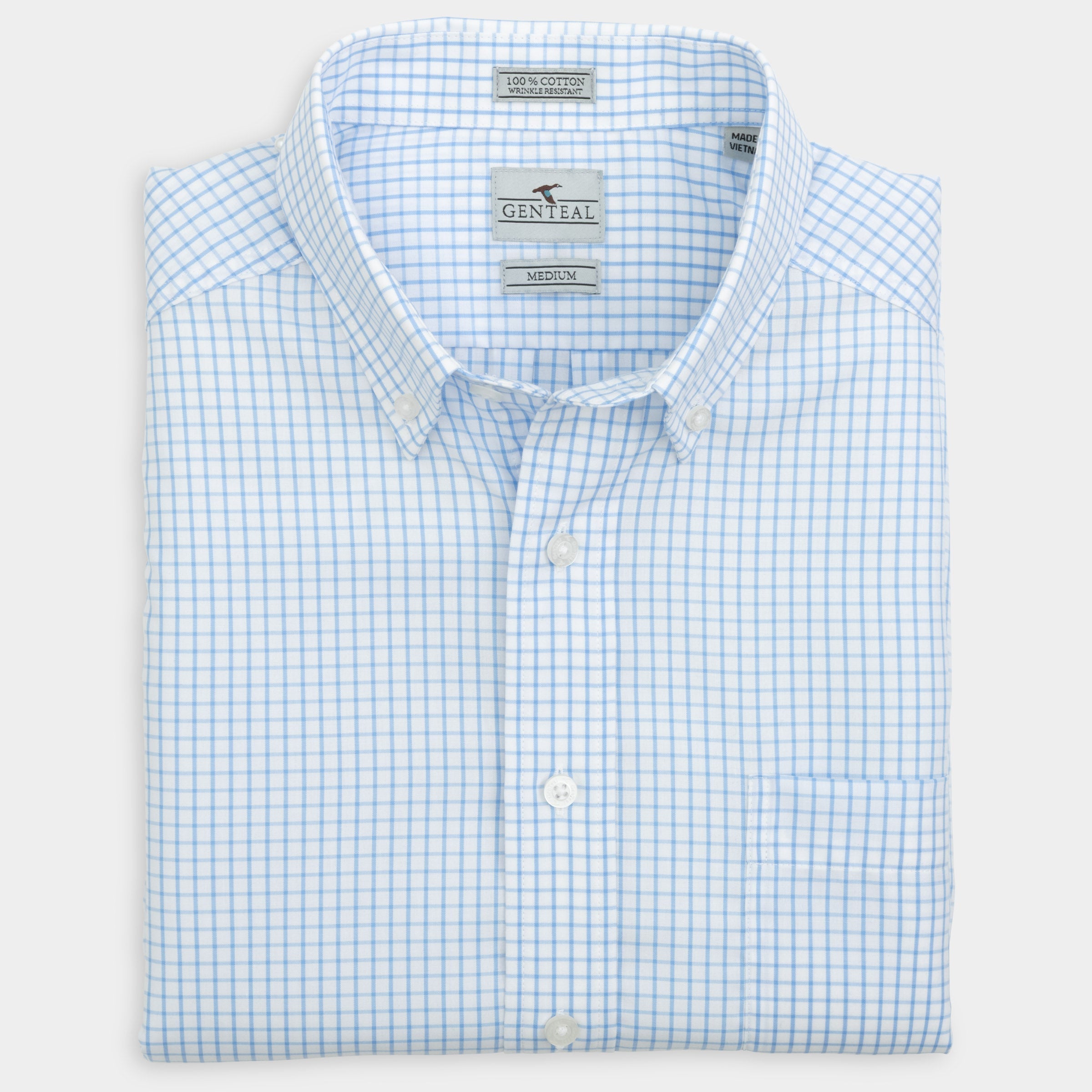 Gingham Performance Sport Shirt