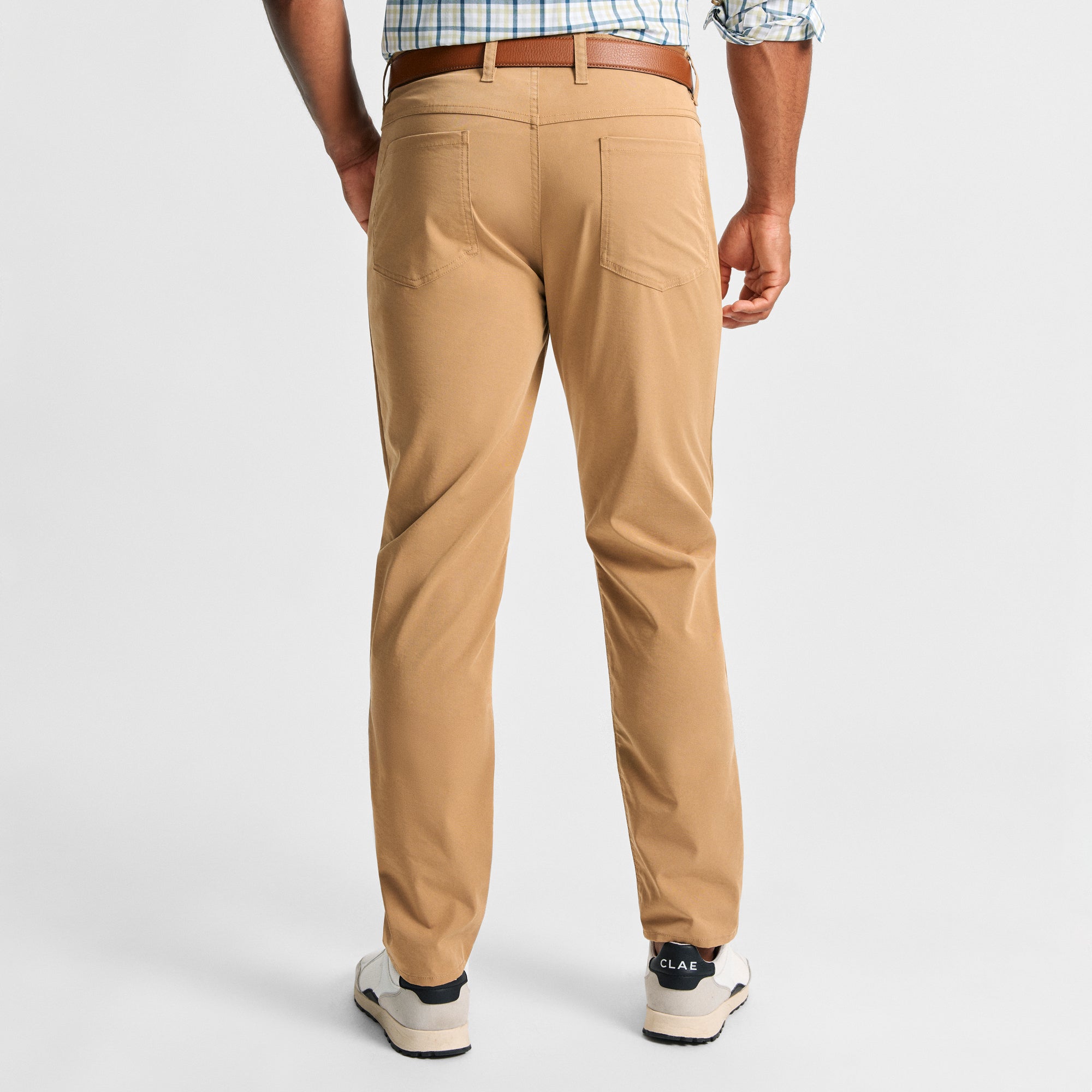 Khaki Five-Pocket Pant