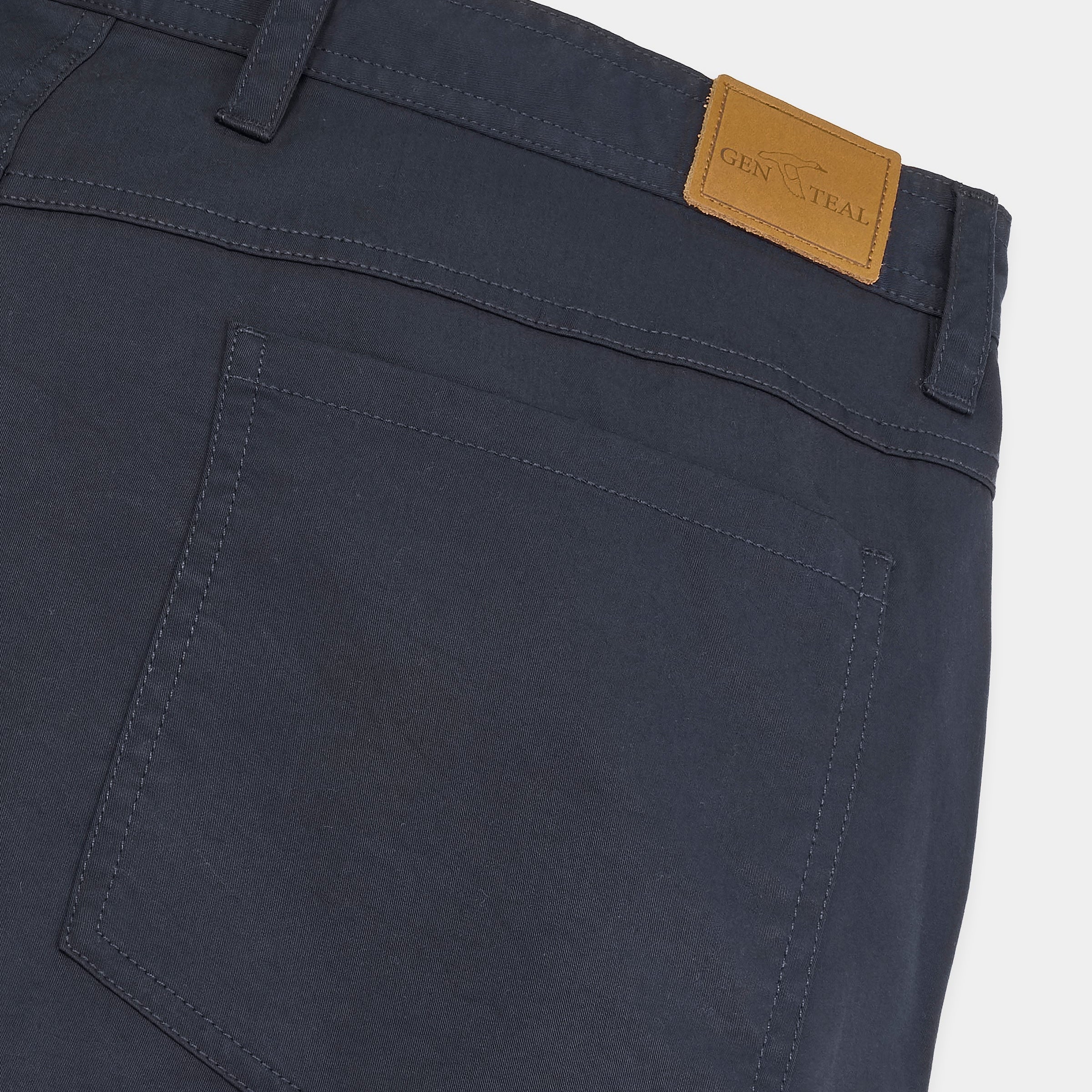 Navy Five-Pocket Pant
