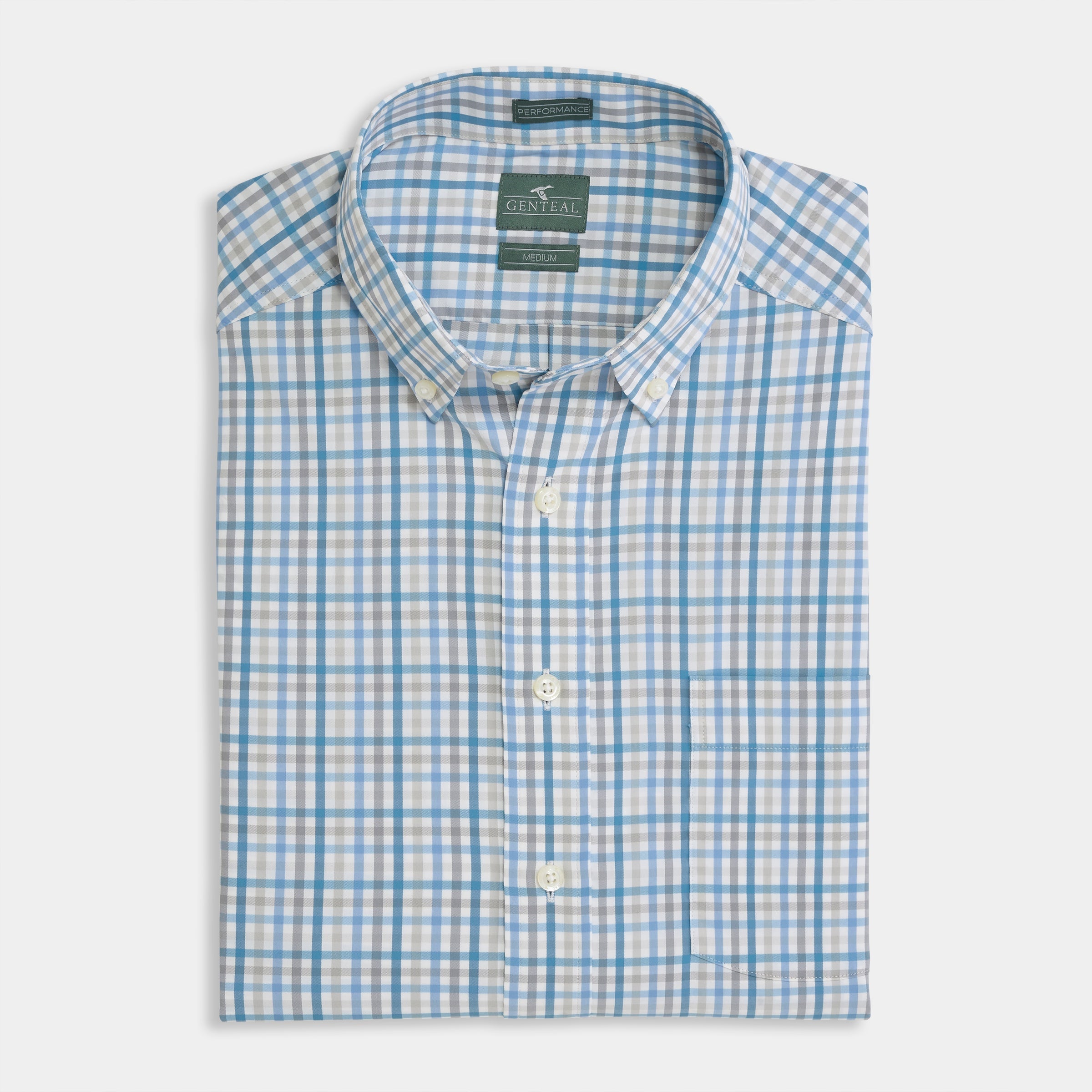 Plaid Lightweight Sport Shirt