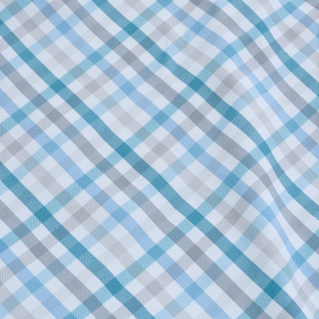 Chemise de sport légère à carreaux