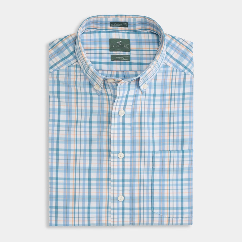 Chemise de sport à carreaux légère