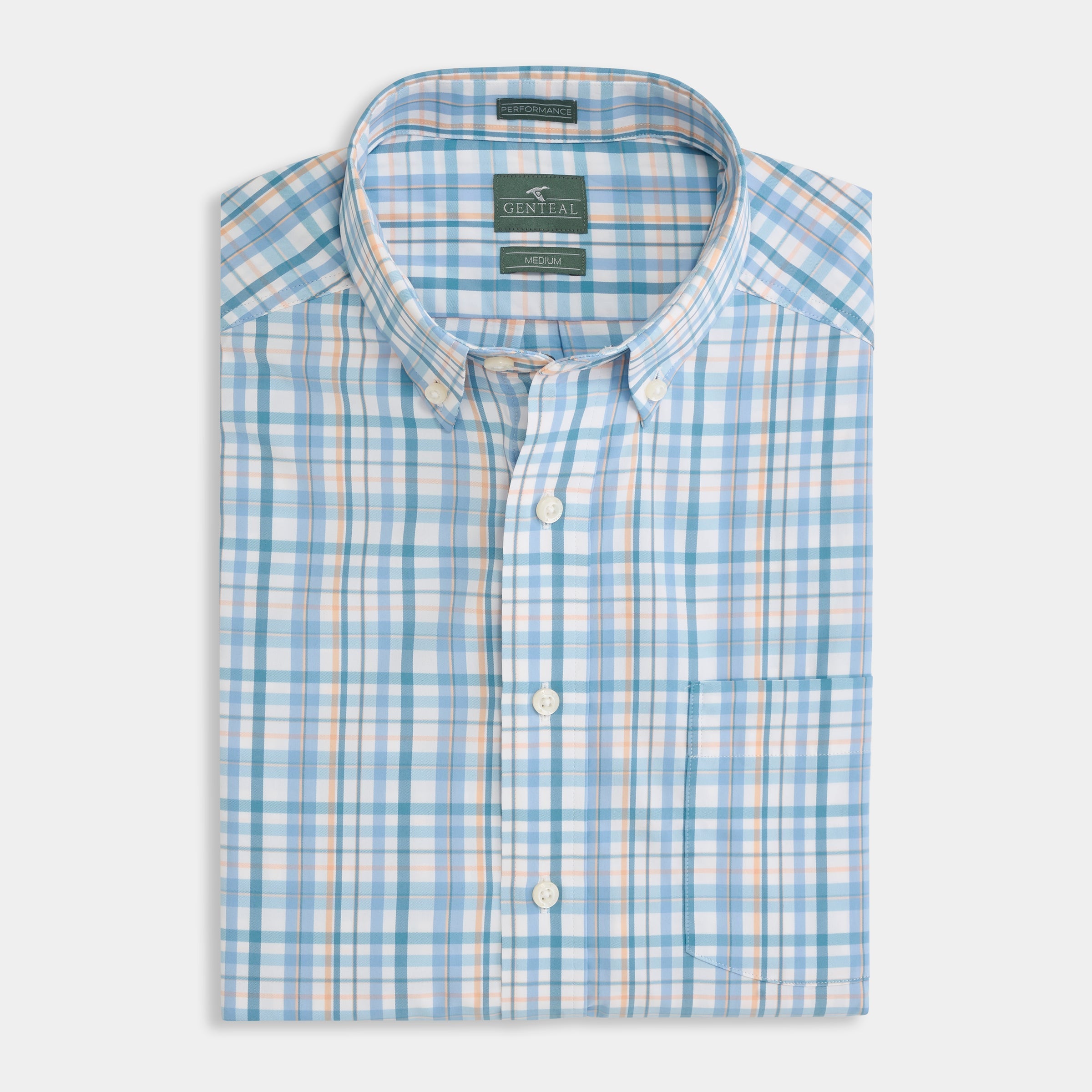Plaid Lightweight Sport Shirt