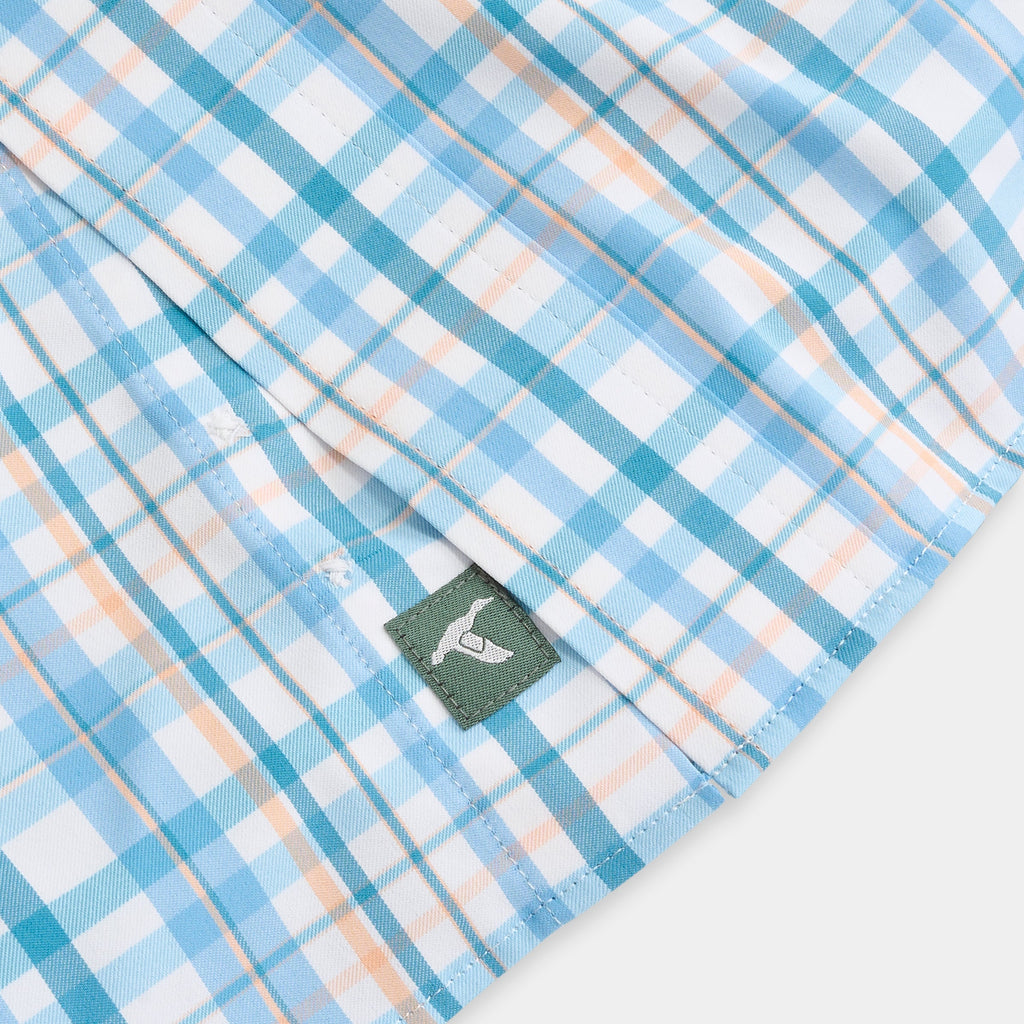 Chemise de sport à carreaux légère