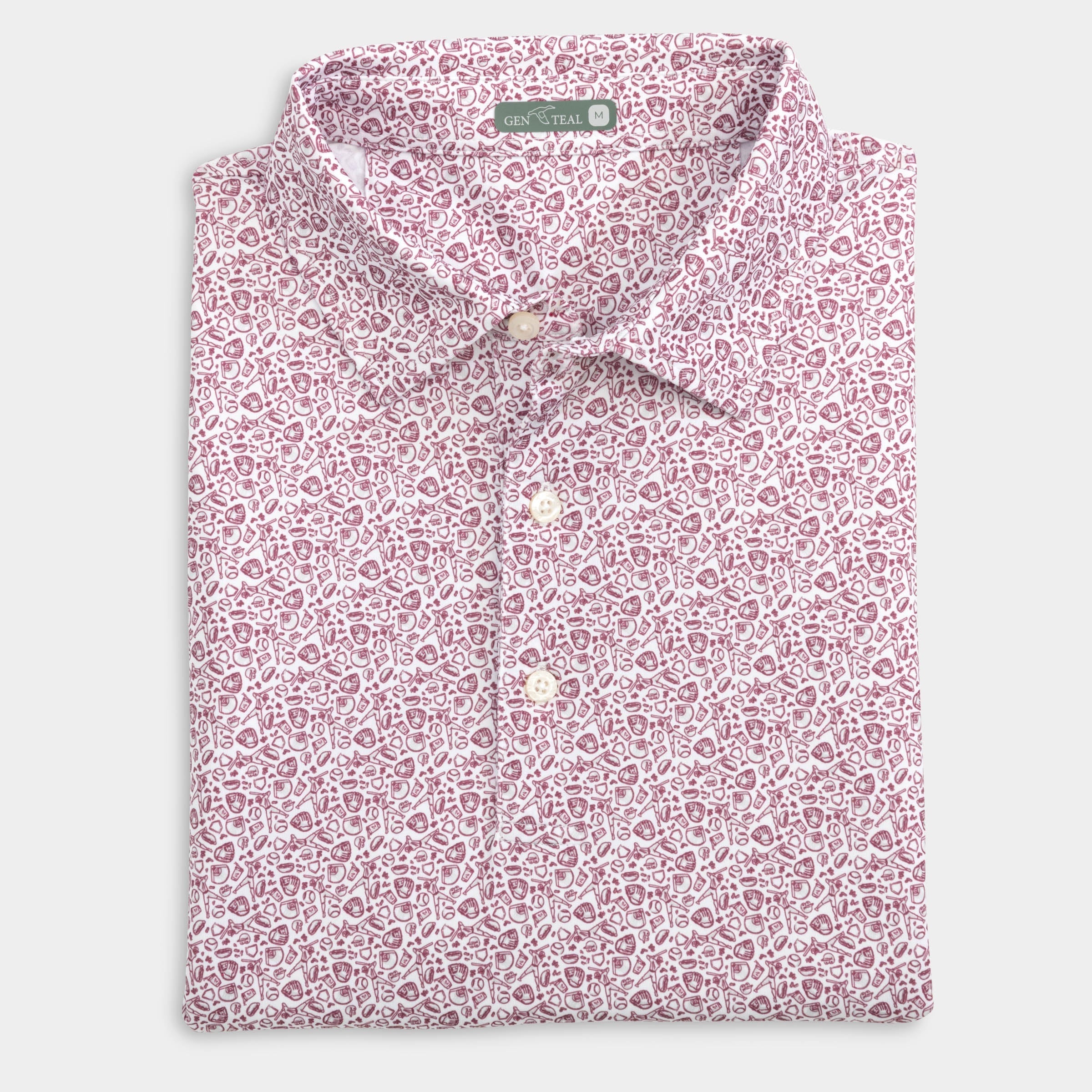 Fastball Printed Performance Polo